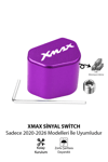 Yamaha Xmax Uyumlu Sinyal Switch 2020-2026 Cnc Mor