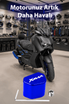 Yamaha Xmax Uyumlu Sinyal Switch 2020-2026 Cnc Mavi