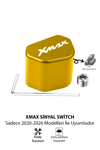 Yamaha Xmax Uyumlu Sinyal Switch 2020-2026 Cnc Gold