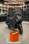 Yamaha Xmax Uyumlu Sinyal Switch 2020-2026 Cnc Turuncu