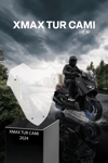 Yamaha Xmax Uyumlu Sport Tur Camı 2024 Şeffaf