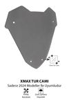 Yamaha Xmax Uyumlu Sport Tur Camı 2024 Füme