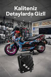 Yamaha Xmax Uyumlu Varyatör Koruma Kapağı 2021-2026 Cnc Siyah