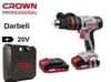 CROWN AKÜLÜ DARBELİ VİDALAMA 20V - 2Ah - 13mm CT21075HMX-2 BMC