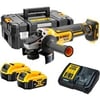 DEWALT DCG409 18V 5.0Ah ÇİFT AKÜLÜ 125mm KÖMÜRSÜZ TAŞLAMA