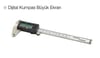 GFB DİJİTAL KUMPAS PLASTİK EKRAN 150 x 0,01 mm 1051