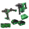 HAİS 21V 4.0Ah İKİLİ SET MATKAP+KIRICI - DELİCİ RB-02