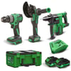 HAISPRO Profesyonel 21 V Akülü El Aletleri Seti - 3'LÜ SET RB-01