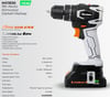MAX EXTRA AKÜLÜ DARBELİ MATKAP KÖMÜRSÜZ 18V 2.0AH MX1830