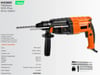 MAX EXTRA ELEKTRİKLİ SDS PLUS KIRICI-DELİCİ MX2601