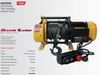 MYTOL PROFESYONEL ELEKTRİKLİ VİNÇ 750-1500KG MX11110