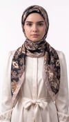 Osmanlı Motif Desenli Pamuklu Şal - Hanzade