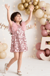 Sparkle Tütülü Pul Payet Parti Elbisesi - Pembe