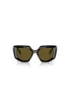 Prada PR 14ZS 50mm 19D01T Unisex Güneş Gözlüğü