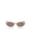 Prada PR 26ZS 55mm 25B6X1 Unisex Güneş Gözlüğü