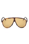 Tom Ford 1211 53E 65 Unisex Güneş Gözlüğü