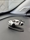 Audi R8 Beyaz Diecast Model Torpido Drifter Seti Torpido Süsü