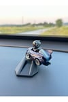 Black Panther Metal Araç Torpido Drifter Seti Torpido Süsü