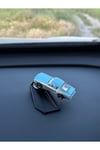 Ford Mustang Fastback Açık Mavi Metal Araç Torpido Drifter Seti Torpido Süsü