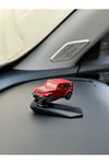 Jeep Wrangler Kırmızı Metal Model Torpido Drifter Seti Torpido Süsü
