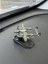 Lockheed P-38 Lightning Yeşil Metal Gövdeli Model Uçak Torpido Drifter Seti Torpido Süsü