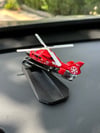 MBX Rescue Kırmızı Metal Gövdeli Model Helikopter Torpido Drifter Seti Torpido Süsü