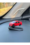 Mitsubishi Lancer Evolution Kırmızı Metal Araç Torpido Drifter Seti Torpido Süsü
