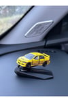 Mitsubishi Lancer Evolution Sarı Metal Araç Torpido Drifter Seti Torpido Süsü