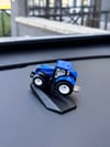 New Holland Mavi Diecast Traktör Torpido Drifter Seti Torpido Süsü