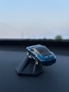 Porsche 911 Mavi Metal Araç Torpido Drifter Seti Torpido Süsü
