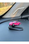 Porsche 911 Pembe Metal Araç Torpido Drifter Seti Torpido Süsü
