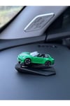 Porsche 911 Yeşil Metal Araç Torpido Drifter Seti Torpido Süsü