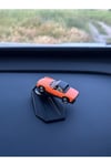 Porsche Turuncu Metal Araç Torpido Drifter Seti Torpido Süsü