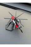 Sky Scorcher Metal Gövdeli Model Helikopter Torpido Drifter Seti Torpido Süsü