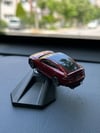 Tesla Model S Plaid Kırmızı Metal Model Torpido Drifter Seti Torpido Süsü