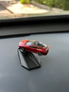 Tesla Model S Plaid Kırmızı Metal Model Torpido Drifter Seti Torpido Süsü