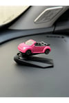 Volkswagen Beetle Pembe Metal Model Torpido Drifter Seti Torpido Süsü
