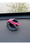 Volkswagen Beetle Pembe Metal Model Torpido Drifter Seti Torpido Süsü