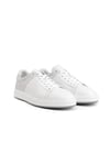 Beyaz Erkek Deri Sneaker Ayakkabı