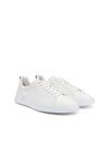 Erkek Beyaz Deri Sneaker Ayakkabı