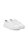 Erkek Beyaz Deri Sneaker Ayakkabı