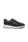 Erkek Kahverengi Deri Sneaker Ayakkabı