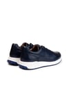 Erkek Sneaker Lacivert Deri Ayakkabı