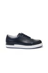 Erkek Sneaker Lacivert Deri Ayakkabı