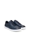 Lacivert Erkek Deri Sneaker Ayakkabı