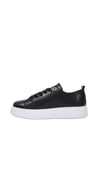Luma Kadın Siyah Hakiki Deri Sneaker