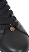 Luma Kadın Siyah Hakiki Deri Sneaker