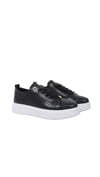 Luma Kadın Siyah Hakiki Deri Sneaker