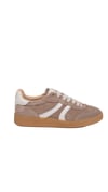 Nara Kadın Vizon-Beyaz Hakiki Deri Sneaker