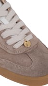 Nara Kadın Vizon-Beyaz Hakiki Deri Sneaker